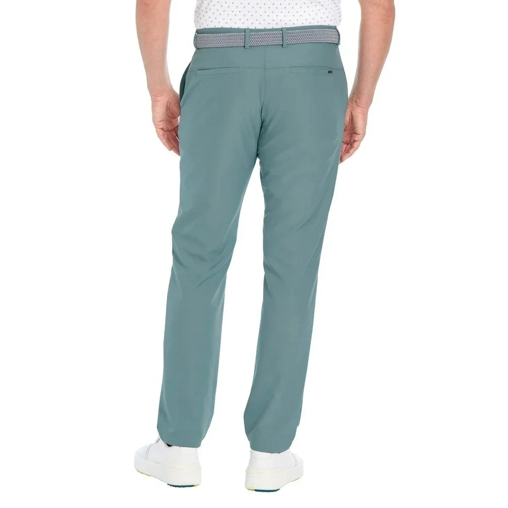 Greg‎ Norman Mens ML75 Performance Pant Sage Green Flex Waistband 42x32 Stretch